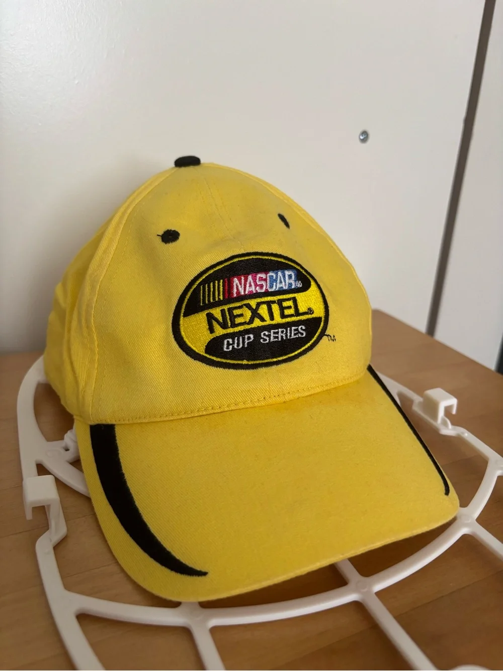 Nascar Yellow Nextel Cup Series Embroidered Racing Cap